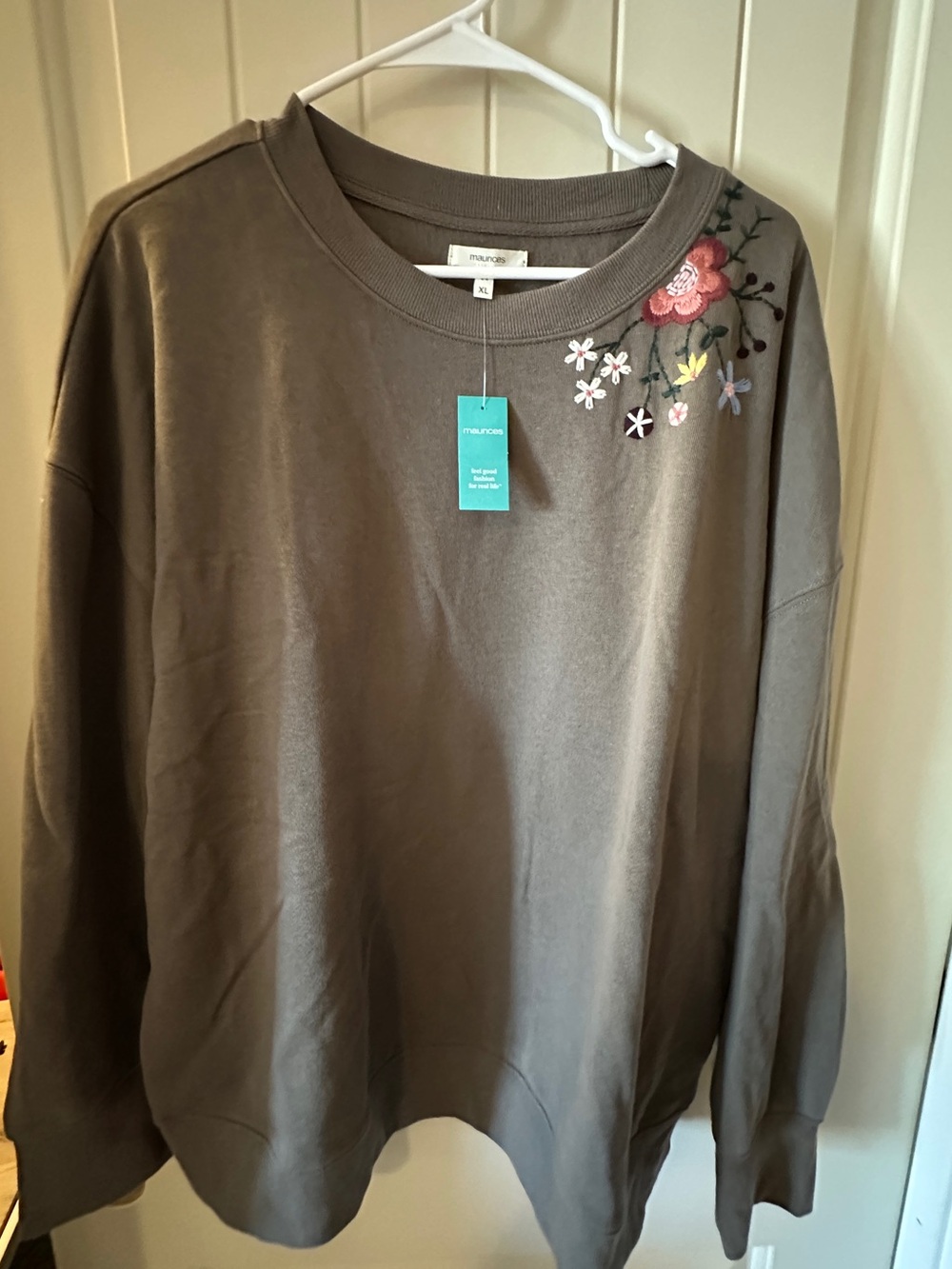 Maurices Olive Knit Top